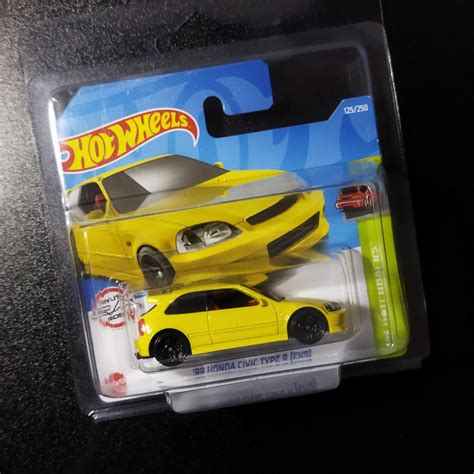 Hot Wheels Honda Civic Type R Ek Hobbies Toys Toys Games On Carousell