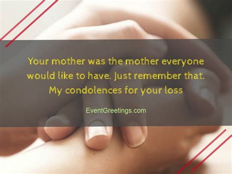 Sympathy Messages For Loss Of Mother Quotes At Christoper Henderson Blog