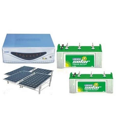 Luminous Off Grid Solar Inverter System Voltage 12 V At Rs 85000 In