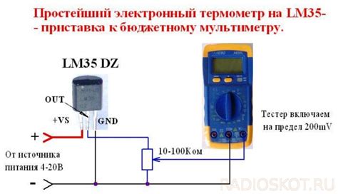 Измерительные приставки к мультиметру своими руками схемы
