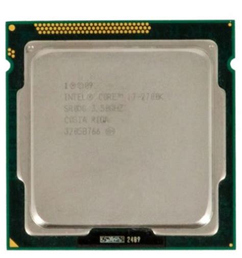 Intel Core i7-2700K Desktop Processor i7 2700K Quad-Core 3.5GHz 8MB L3 ...