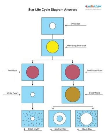 Stellar Evolution Worksheet Earth Science - Scienceworksheets.net