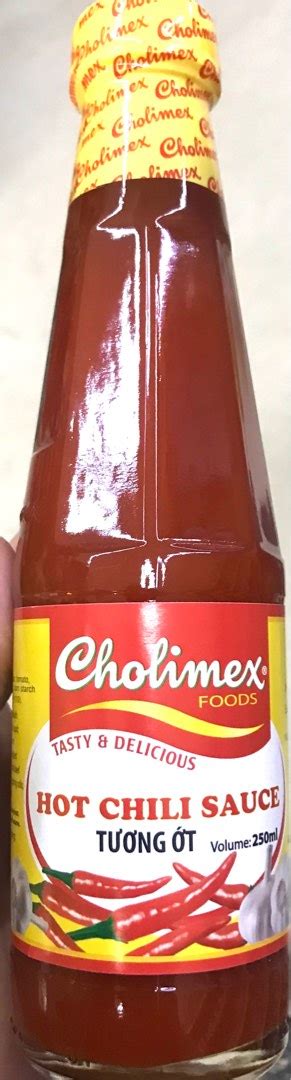 Cholimex Hot Chili Sauce ML Tuong Ot Food Drinks Spice