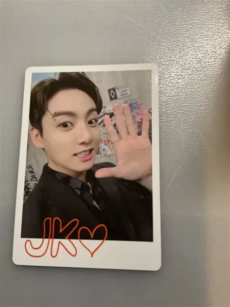 Bts Jungkook Permission To Dance Ptd Official Mini Special Photocard