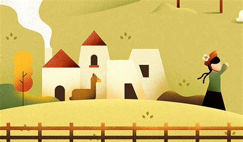 andean valley  behance