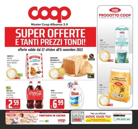 Volantino Coop Master Alleanza Offerte Dal 27 10 All 8 11 2022