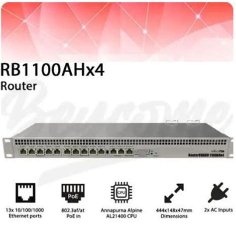 Router Board Mikrotik Rb Ahx Gigabit Ethernet Ports Setting