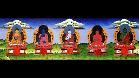 Te 596 Los 5 Dhyani Buddhas Espiritualidad Youtube