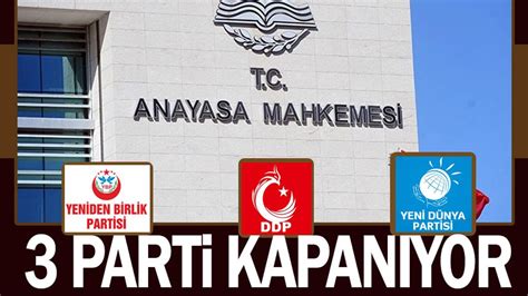 Siyasi Parti I In Kapatma Karar Al Nd Yen Sakarya Gazetes