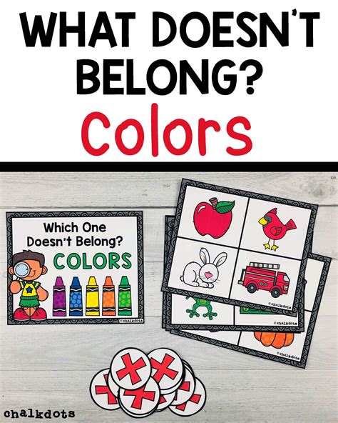 Which One Does Not Belong | Color Recognition Activity | Teaching the