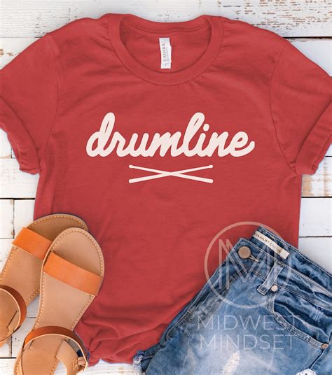 Drumline Tshirt Marching Band Tee High School Band Shirt Band Etsy