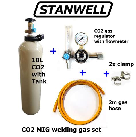 Co2 Welding Gas Set For Mig Welding Lazada