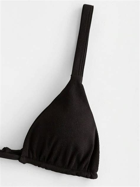 Emmiol Kostenloser Versand Cow Print Rib Bikini Set Schwarz M Von Bikinis Im Online Shop