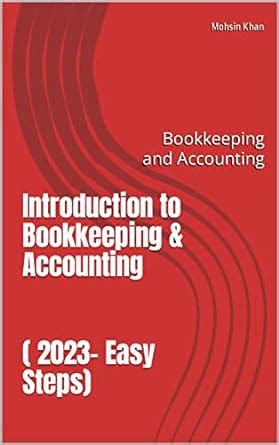 Introduction To Bookkeeping Accounting Easy Steps