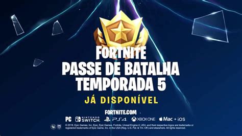 Trailer Passe De Batalha Da Temporada 5 Fortnite Youtube