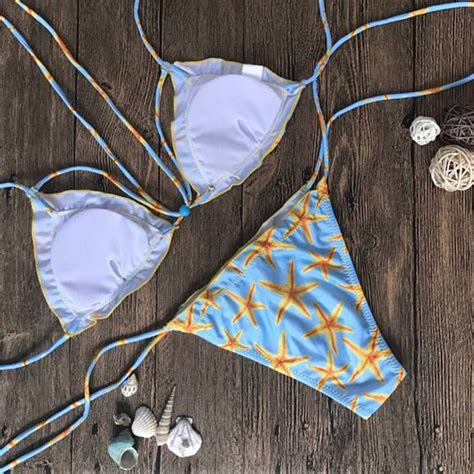 Mly Custom Women S Seamless Bikini Swimsuit Sexy Thong