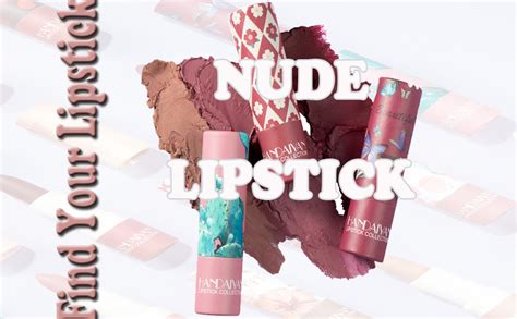 Amazon Matte Nude Lipstick Bold Intense Nudes Paper Tube Lipsticks Smooth Velvety Lip