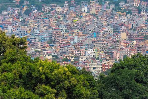 Cityscape Of Kathmandu In Kathmandu Valley Nepal Poster Print Keren