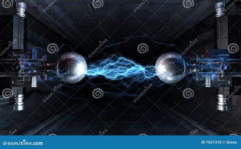 electric arc stock illustration illustration  perspective