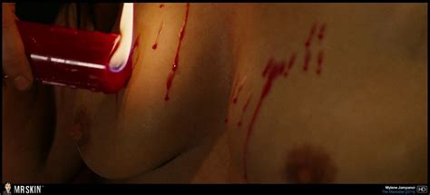 Naked Mylène Jampanoï in The Maneater
