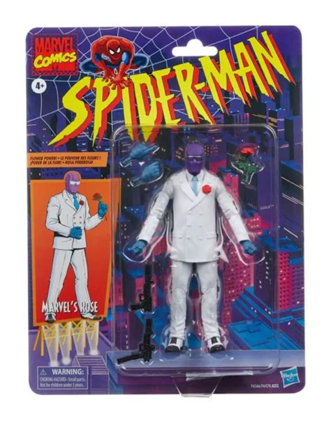 Hasbro Marvel Legends Spider Man Retro Collection Af Marvel S Rose Eur