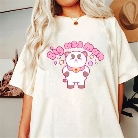 Big Ass Man Puppycat T Shirt Bee And Puppycat Store