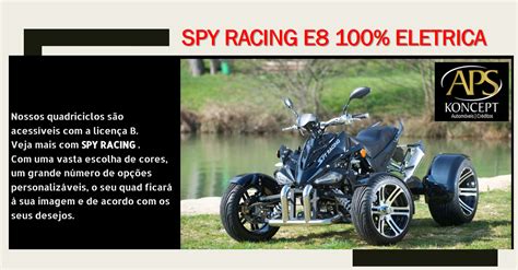 QUAD SPY RACING E8 100 ELÉTRICO 6890EUROS APS Koncept