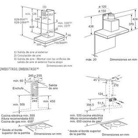 Campana Extractora Bosch Decorativa Pared Brycus