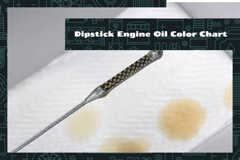 What Color Should The Oil Be On A Cars Dipstick Be With Color Chart Upgraded Vehicle