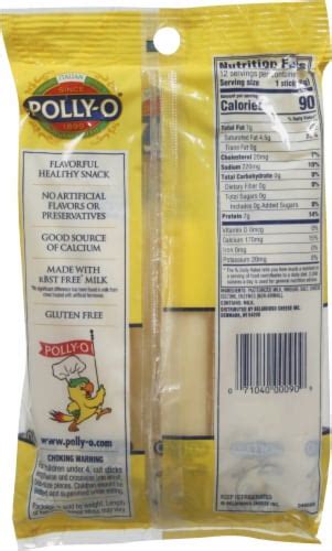 Polly O Mozzarella String Cheese 12 Oz Kroger