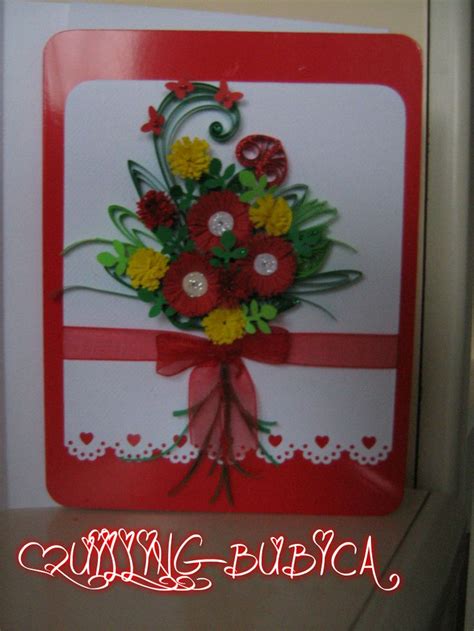 Quilling Bubica Quilling Bouquets Greetings Greeting Cards Rugs