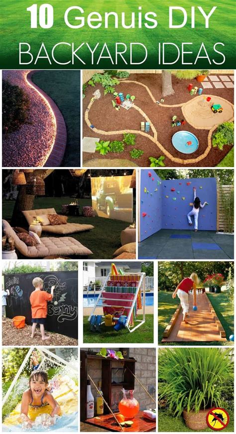 Genius Diy Backyard Ideas Diy Backyard Backyard Games Backyard Fun