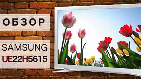 Обзор телевизора Samsung UE22H5615 - YouTube