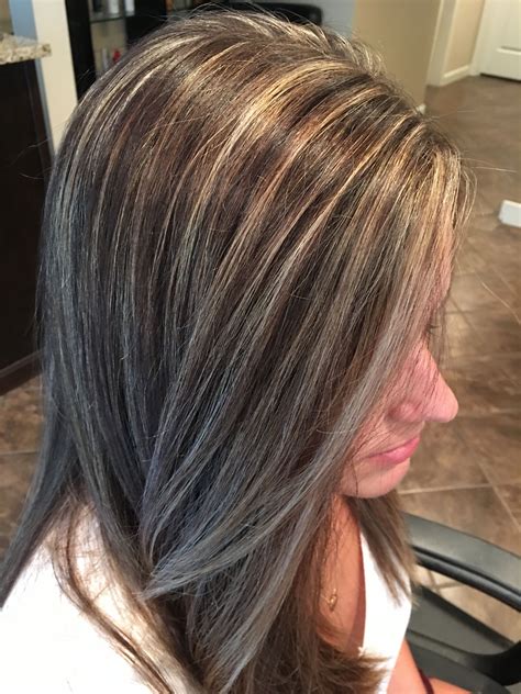 21 Stunning Photos Of Dark Brown Hair With Blonde Hig