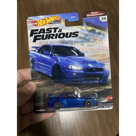Hot Wheels Velozes E Furiosos Premium Nissan Skyline Gtr Bnr Fast Furious Shopee Brasil