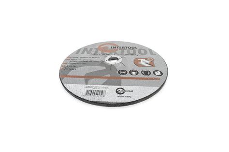 Диск зачистной по металлу Intertool - 230 х 6 х 22,2 мм изогнутый 5 шт ...