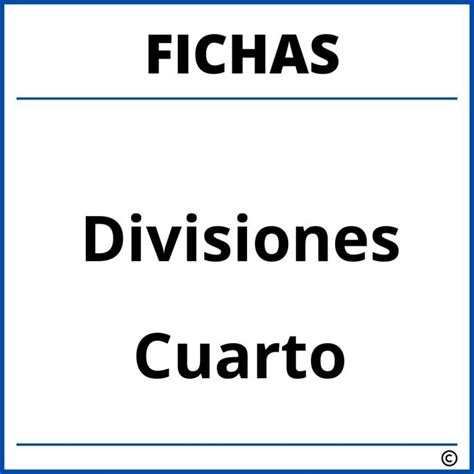 Ficha De Divisiones Para Quinto De Primaria Images Hot Sex Picture