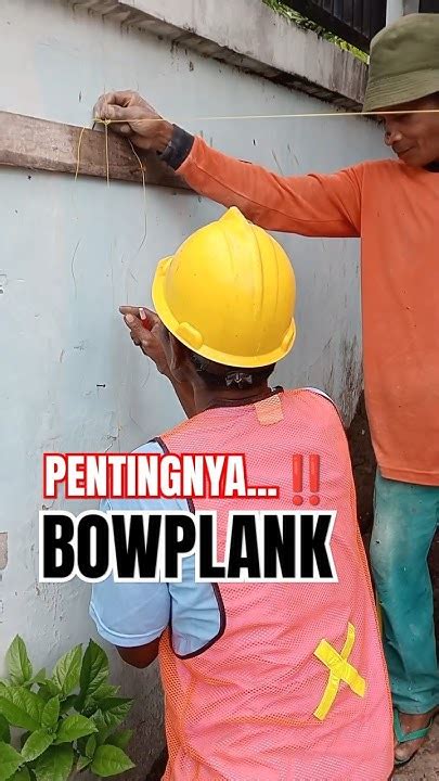 bowplank menentukan bangunan proyek youtube