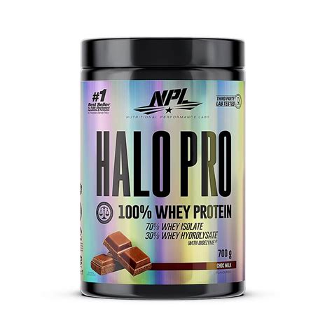 Npl Halo Pro 100 Whey Protein 700g Assorted