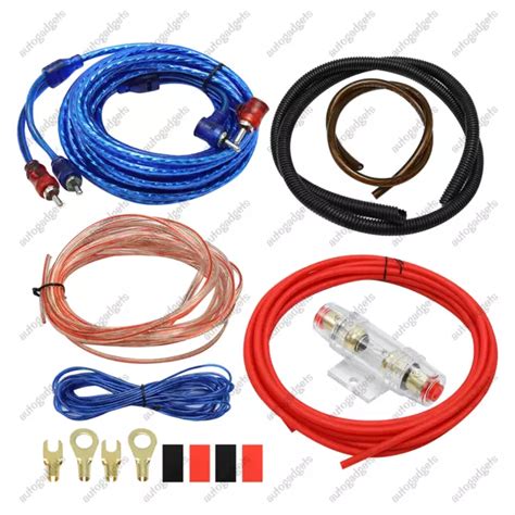 Amplifier Wiring Kit 8 Gauge