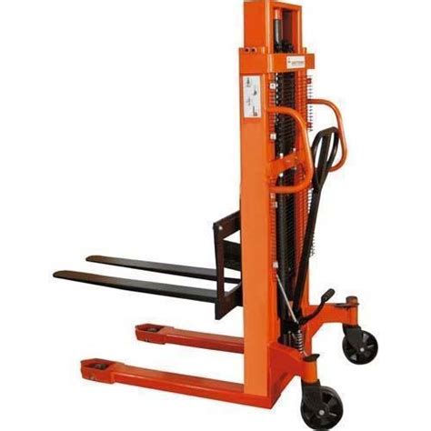 Automatic Mild Steel Semi Electric Hydraulic Stacker At Best Price In