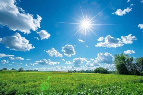 clear sunny day international day  clean air  blue skies