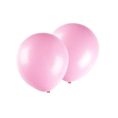 Globos L Tex Cm Rosa Pastel Und