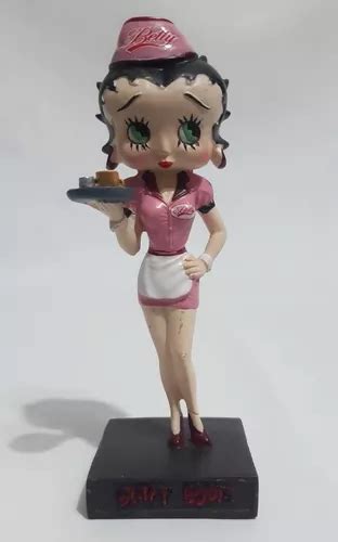 Boneca Betty Boop Garçonete Coleção Resina 13cm MercadoLivre