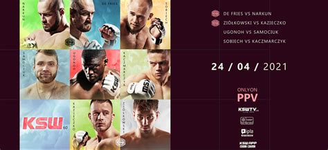 KSW 60 - zwei Titelkämpfe - 24.04.2021 - www.fightevents.de