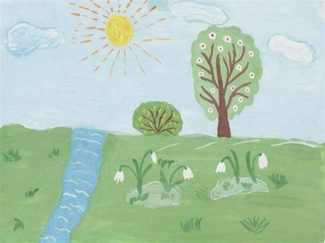 Восприятие произведений детского творчества. Обсуждение сюжетного и ...