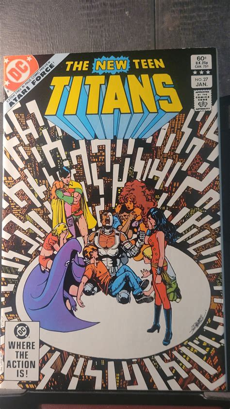 The New Teen Titans 27 1983 Teen Titans Comic Books Bronze Age