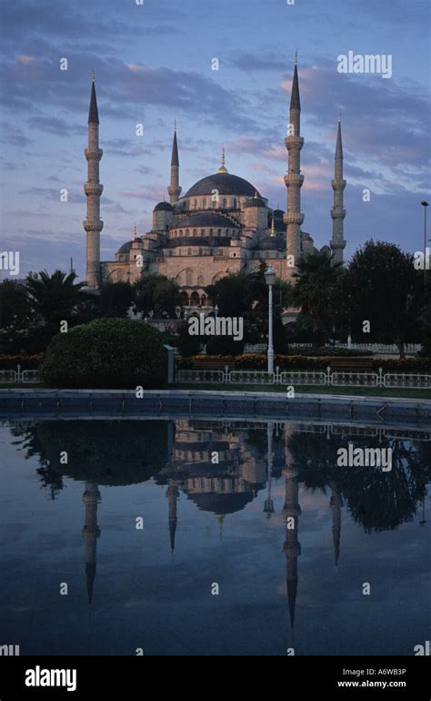 Blue Mosque Sultan Ahmet Cami Istanbul Turkey Stock Photo Alamy