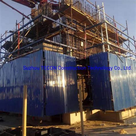 Tecon Hydraulic Self Climbing Formwork System Jump Forming Sliding