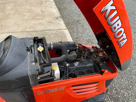 Kubota G26 II Ride On Rotary Mower For Sale Fineturf